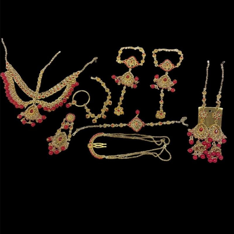 INDIAN BRIDAL JEWELRY SET Complete Jewelry Sets, Indian Jewelry, Indian Jewelry Set Female Engagement