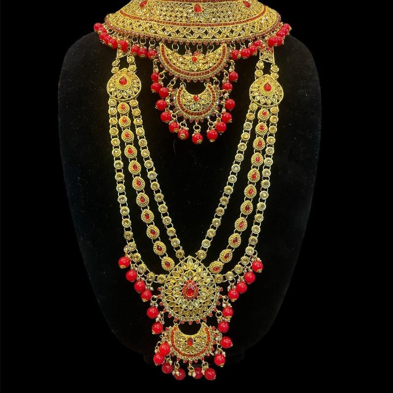 INDIAN BRIDAL JEWELRY SET Complete Jewelry Sets, Indian Jewelry, Indian Jewelry Set Female Engagement
